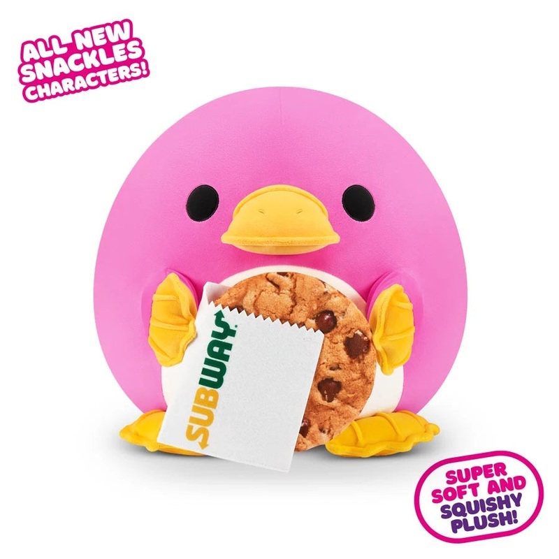 Zuru Snackles Series 2 – Platypus & Subway (Cookie) 16 Plush