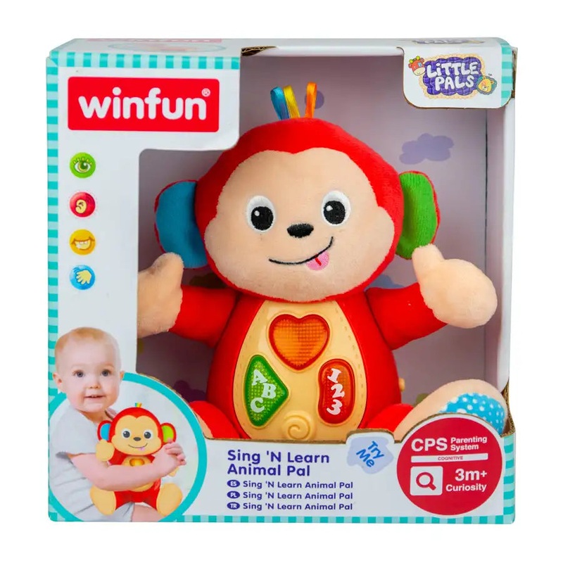 Winfun Sing ‘N Learn Animal Pal – Monkey