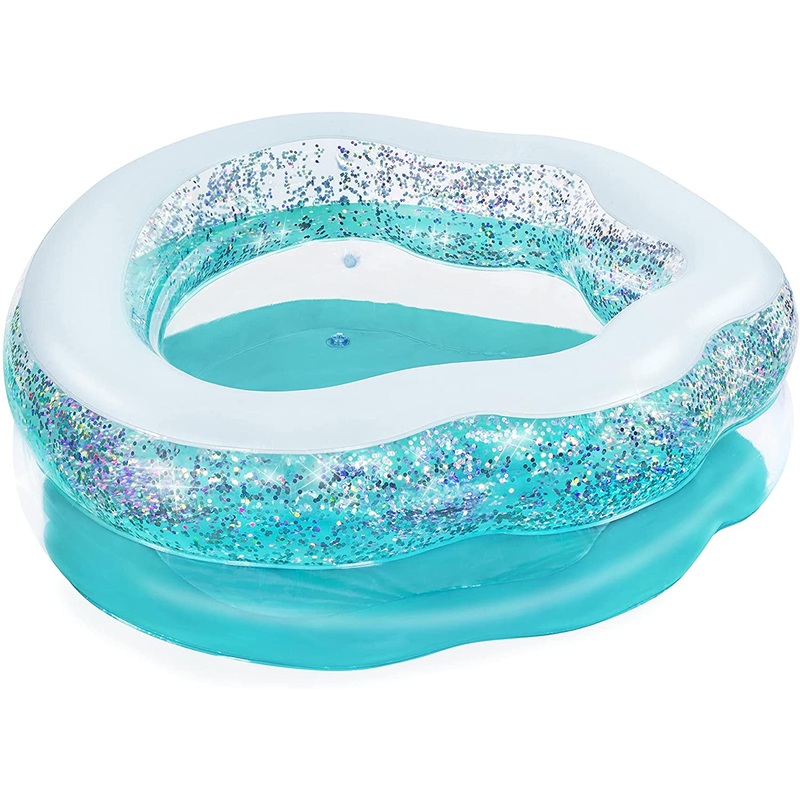 Bestway Sparkle Shell Kiddie Pool (59 x 50 x 17/1.50m x 1.27m x 43cm)
