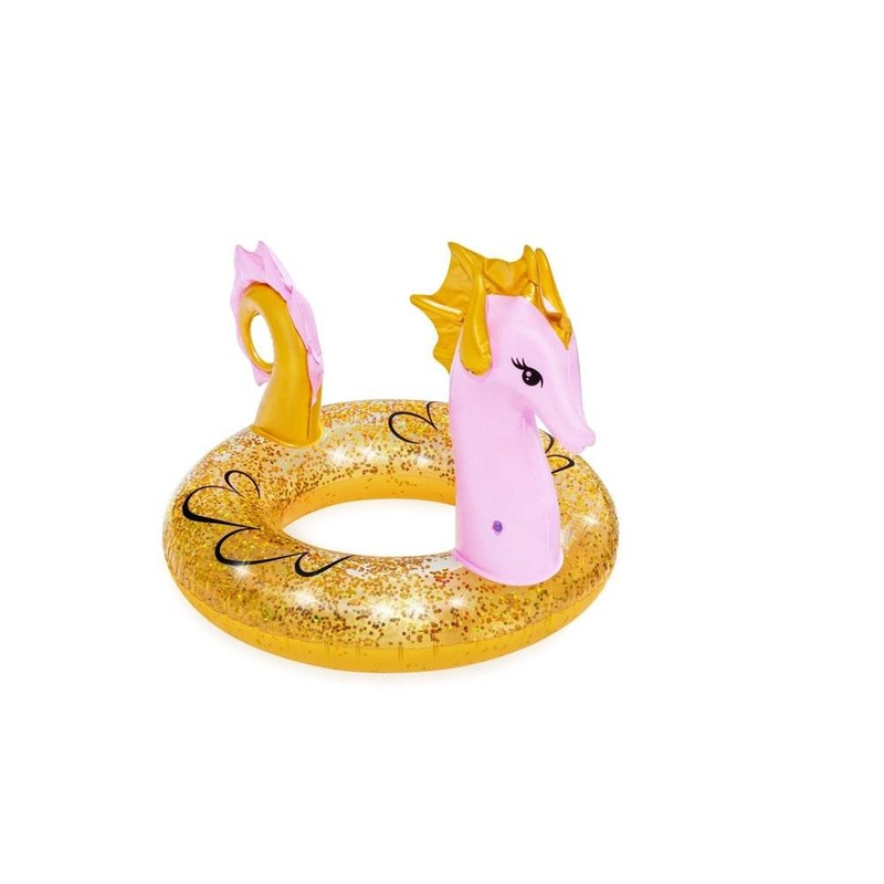 Bestway Glitter Seahorse Swim Ring (45 x 41/1.15m x 1.04m)
