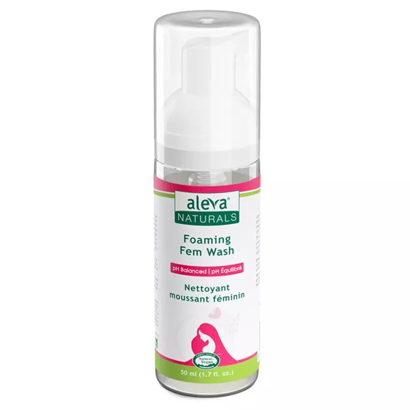 Aleva Naturals Maternal Care Foaming Fem Wash – Travel Size – 50ml