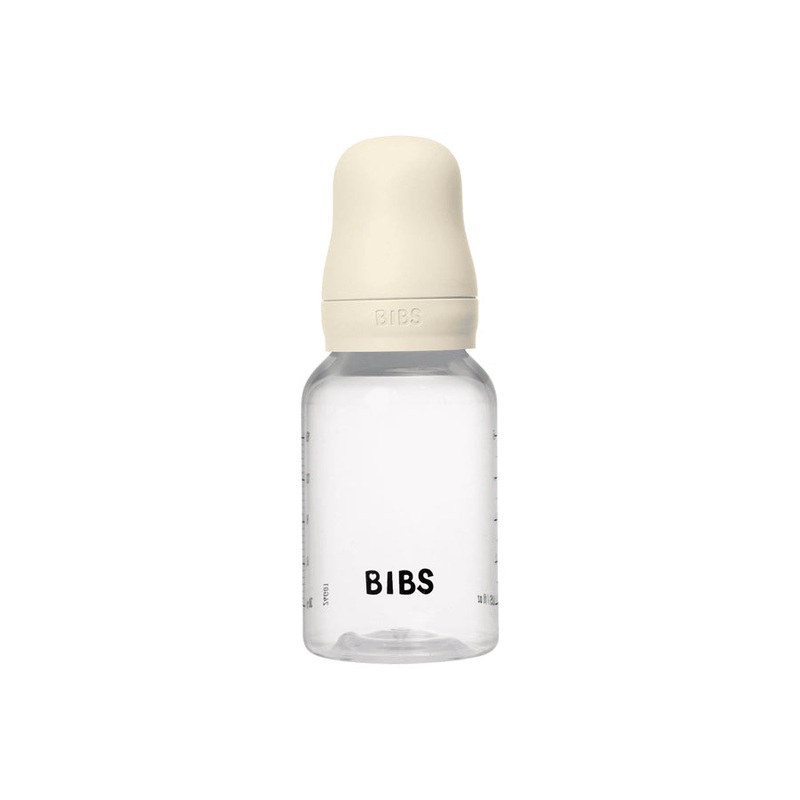 Bibs Baby Bottle Round Latex 1 Pack 150 ml Slow Flow Ivory