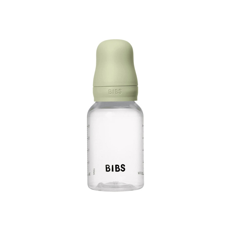 Bibs Baby Bottle Round Latex 1 Pack 150 ml Slow Flow Sage