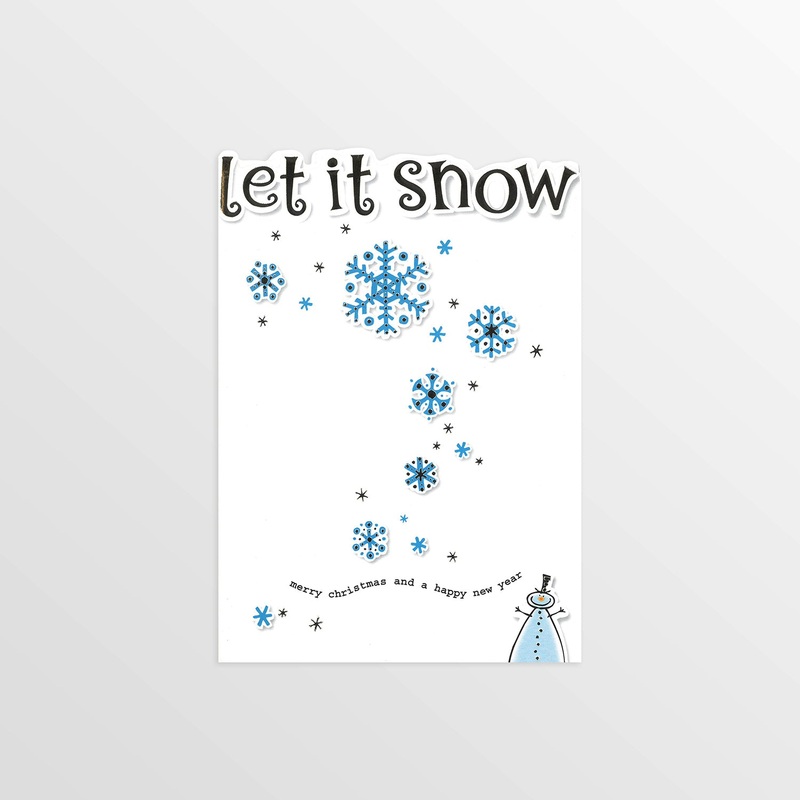 Christmas Card – Let It Snow