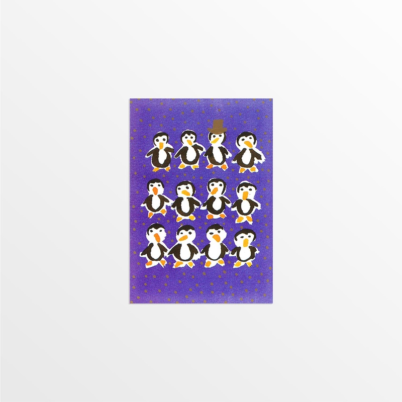 Christmas Card – Penguin ROM2713654414