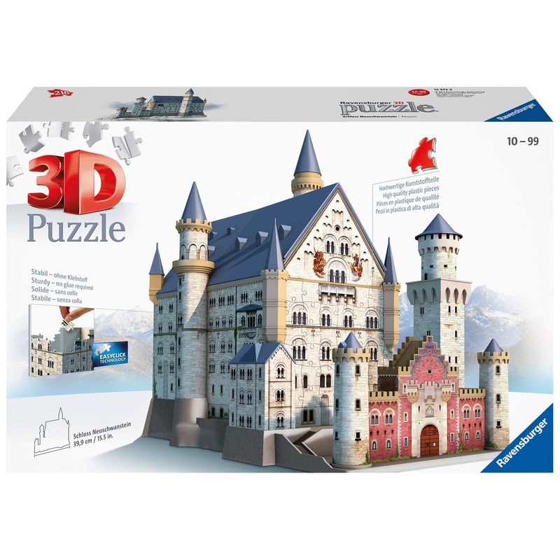 Ravensburger 125739 216 P 3D : Neuschwanstein Castle