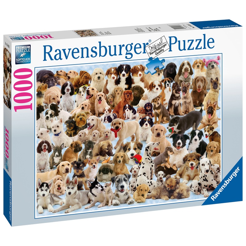 Ravensburger 156337 1000 P Dog Galore
