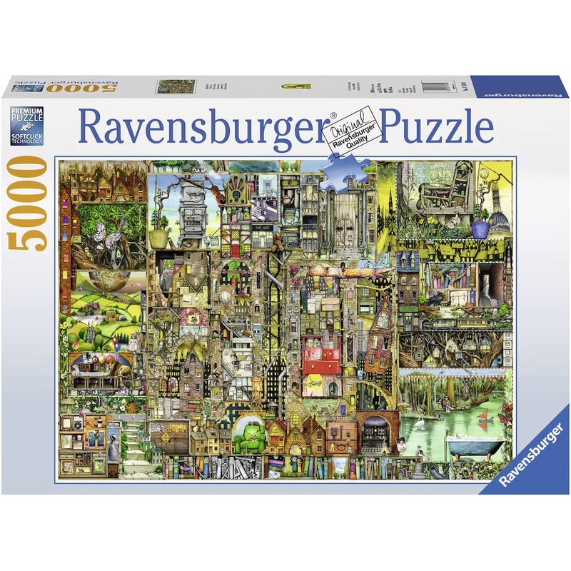 Ravensburger 174300 5000 P Bizarre Town