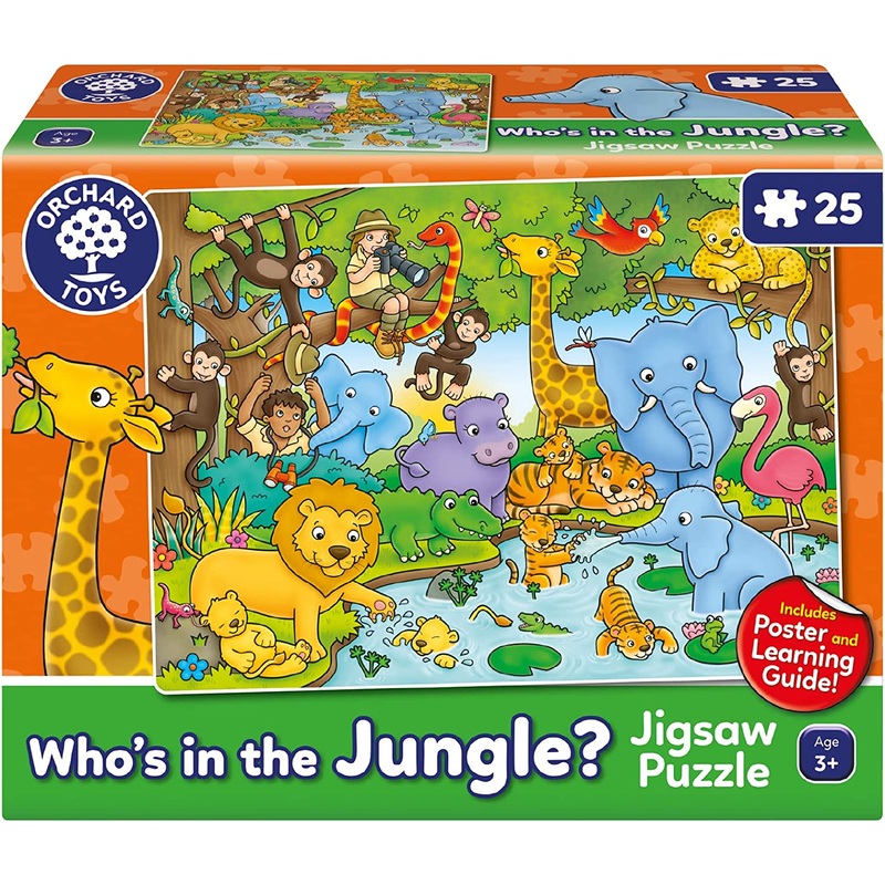 Orchard Toys 301 25P Who’s In The Jungle
