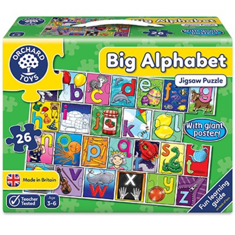Orchard Toys 26 Piece Big Alphabet Jigsaw