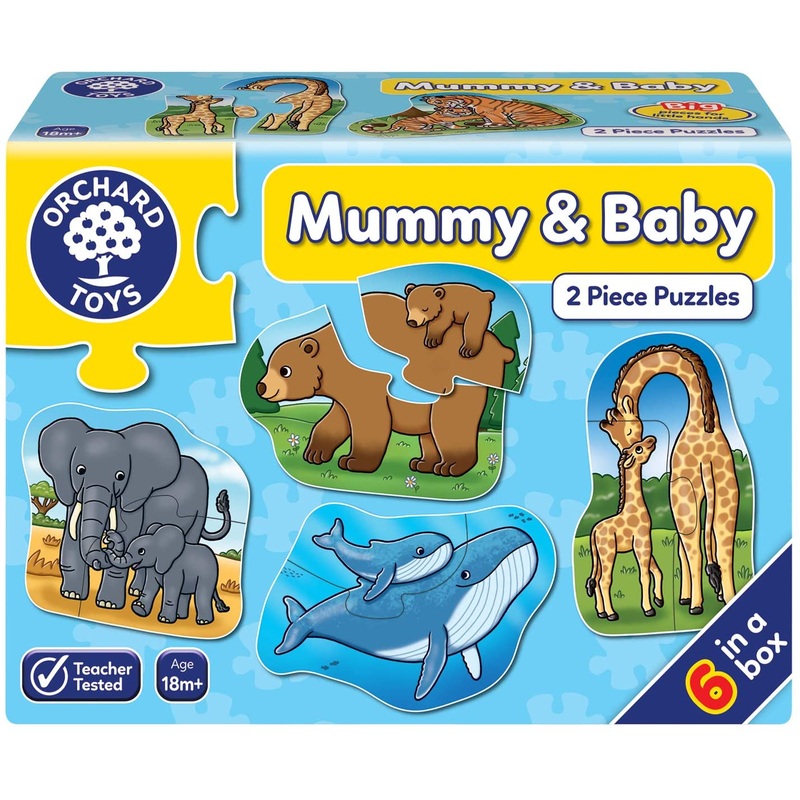 Orchard Toys 290 Mummy And Baby 2 Piece Puzzle