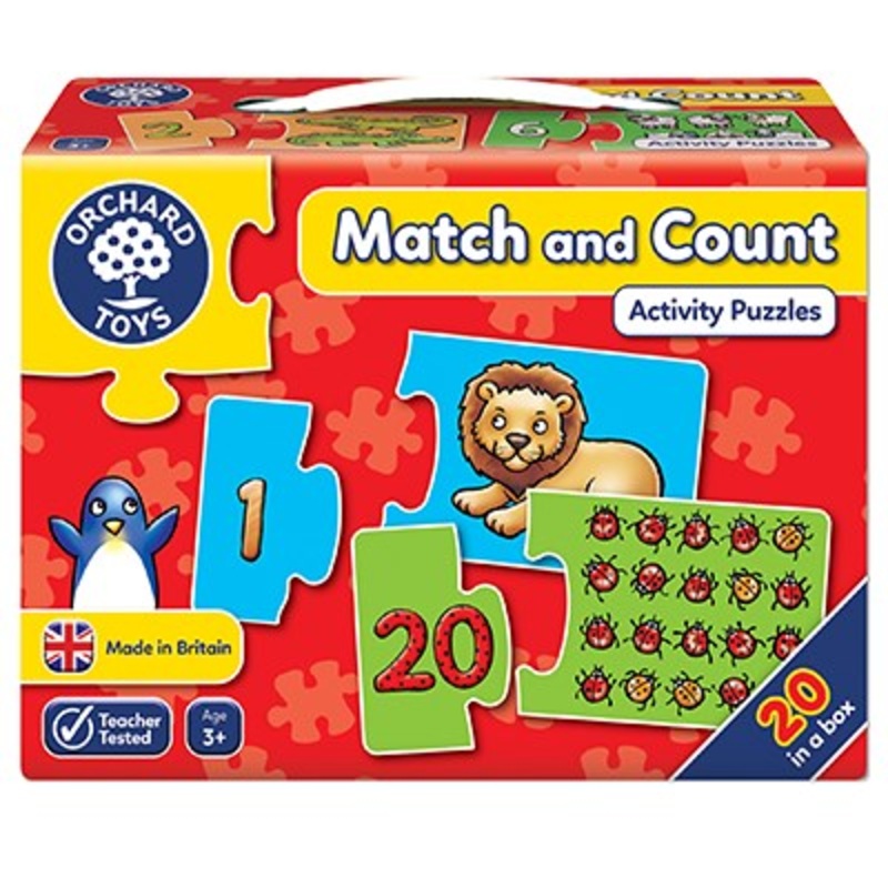 Orchard Toys Activity Jigsaw – Match And Count