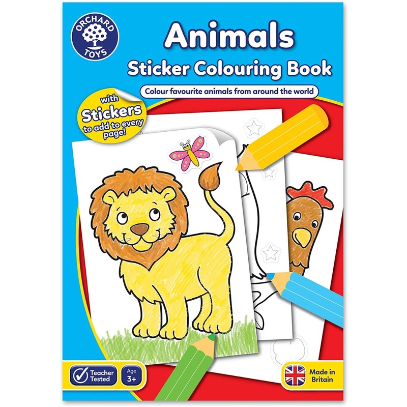 Orchard Toys CB01 Activity Book – Animals