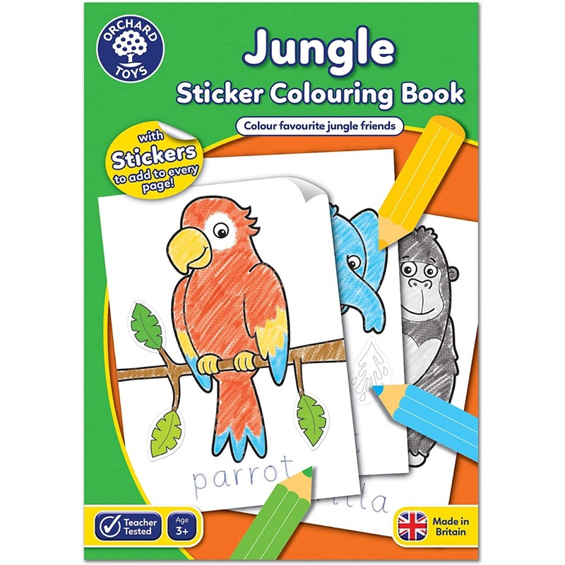 Orchard Toys CB11 Activity Book – Jungle