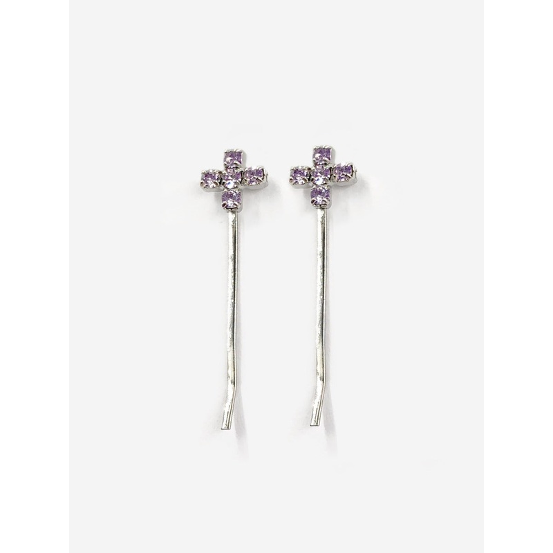 UJ131 Hair Clip-Purple
