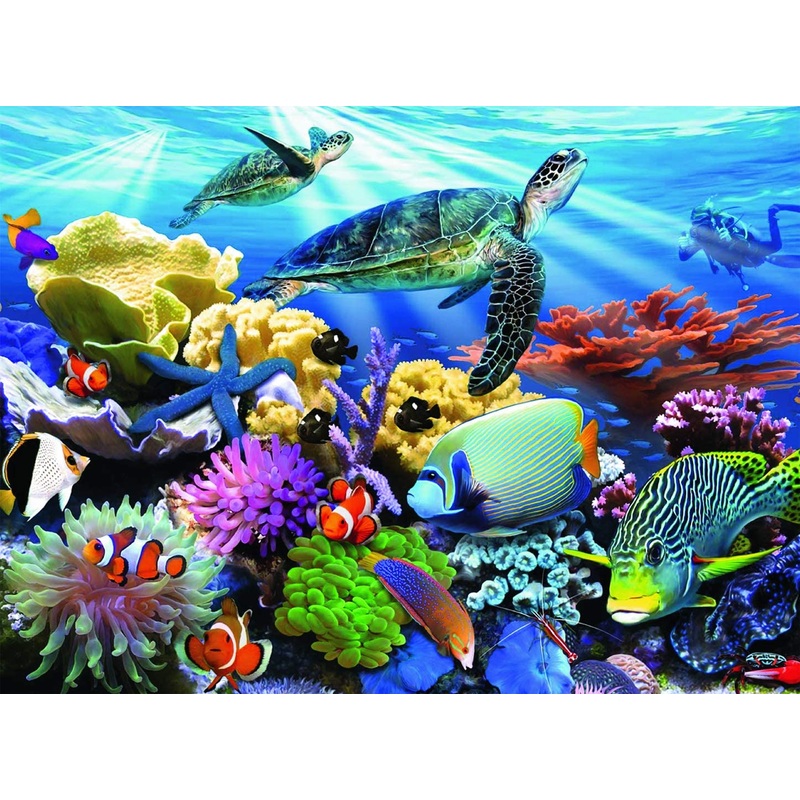 Ravensburger 126088 200 XXL Pieces Ocean Turtles