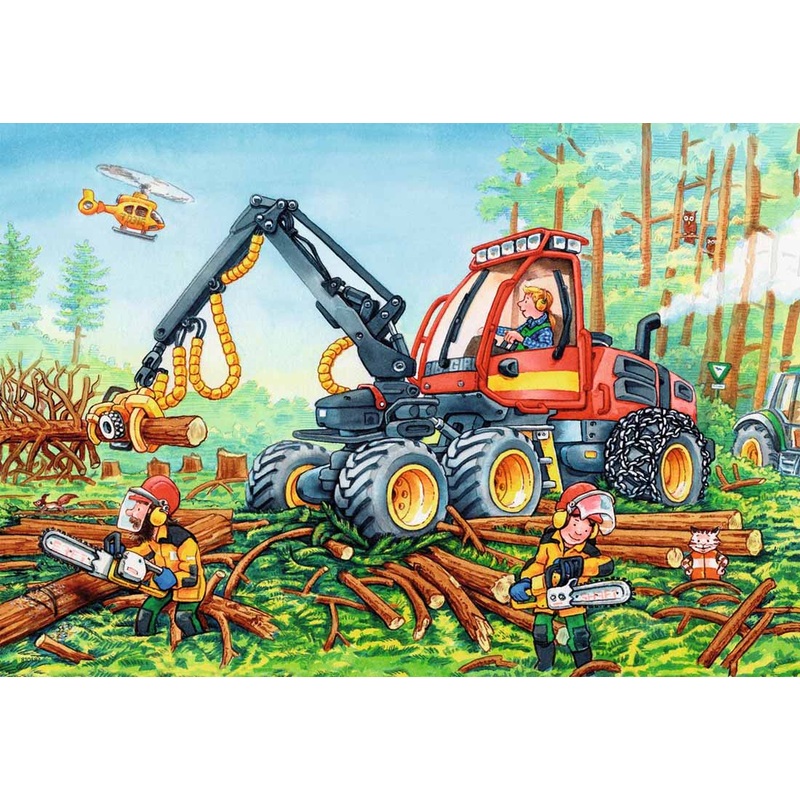 Ravensburger 2×24 Diggers at Work