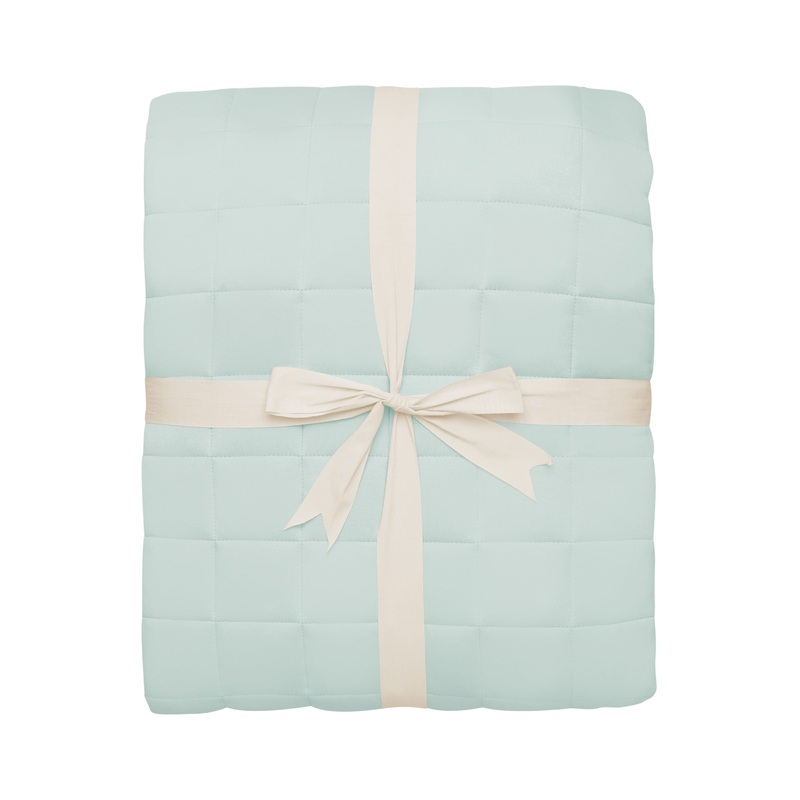 Adult Quilted Blanket in Sage 3.5