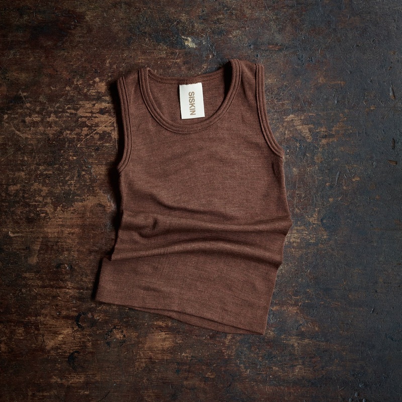 Swift Top – Merino Wool & Silk – Squirrel
