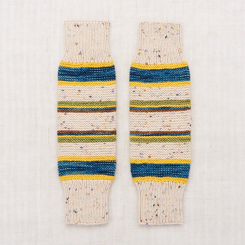 Hand Knit Merino Wool Log Cabin Leg Warmer – Iris Confetti