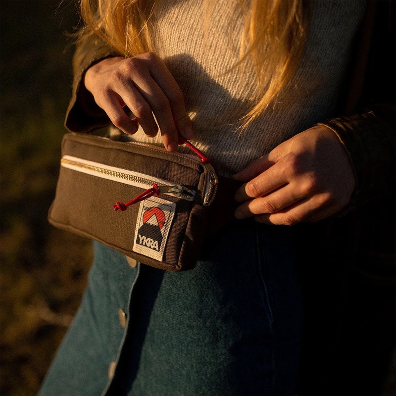Cotton Canvas Bum Bag – Khaki