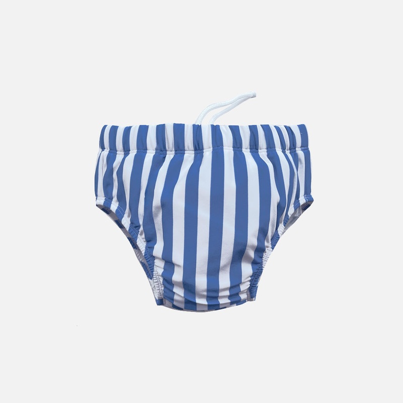 Baby Leo UV Swim Nappy – Vertical Stripes