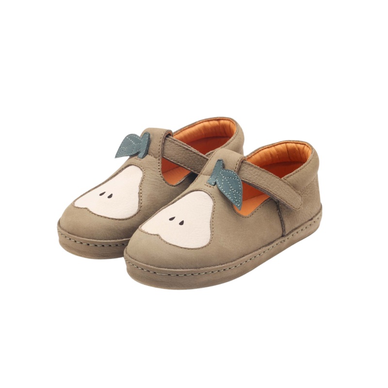 Bowi Shoes | Pear | Sage Betting Leather