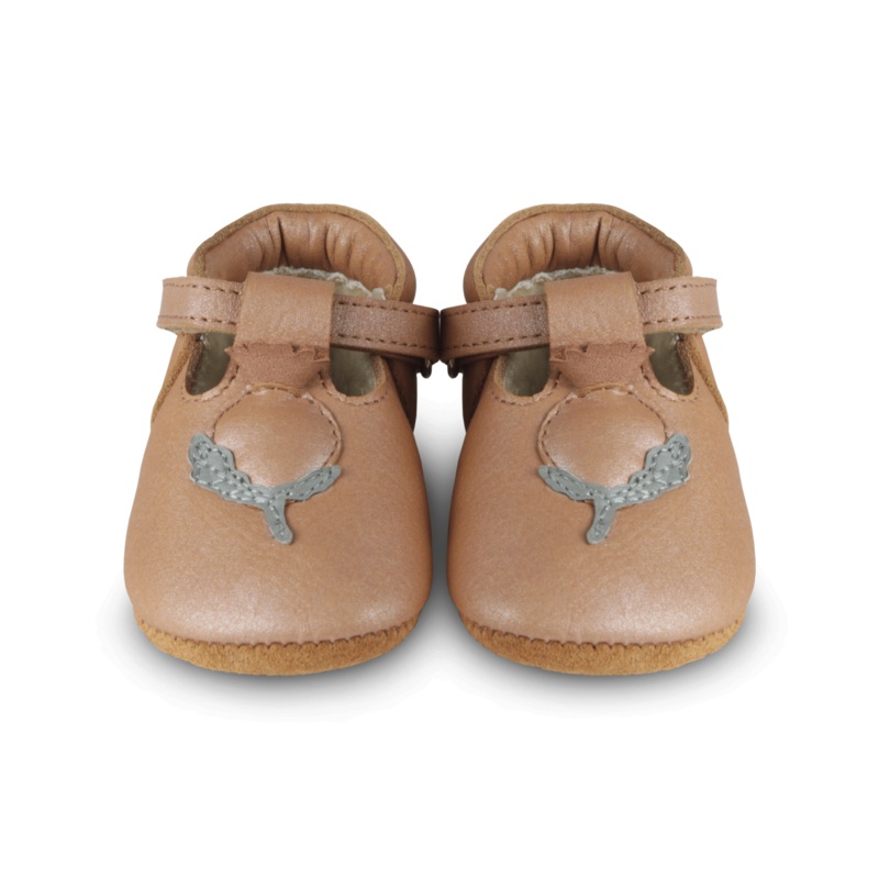 Carlie | Rose Hip | Caramel Metallic Nubuck