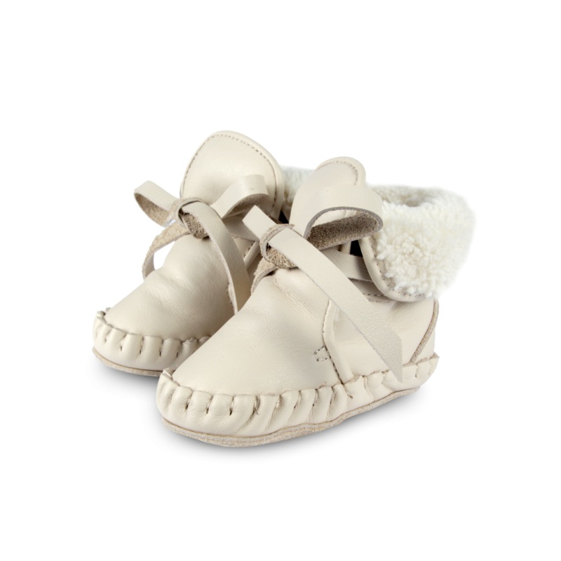 Gaston Shoes | Ivory Classic Leather