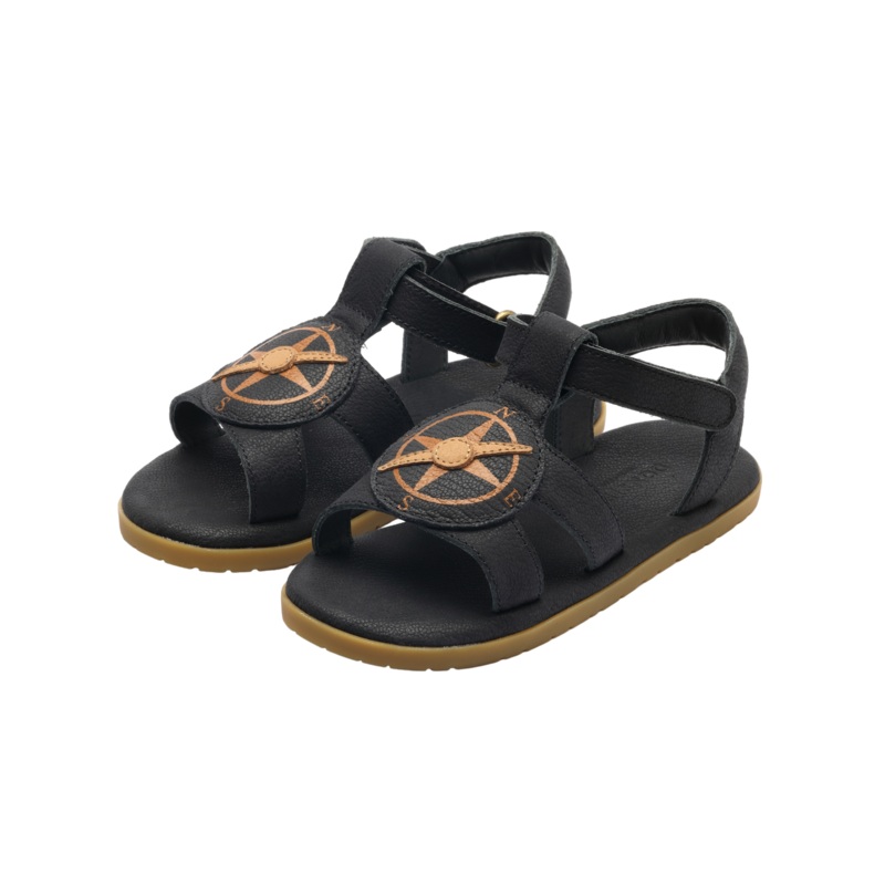 Mattia | Compass | Navy Leather