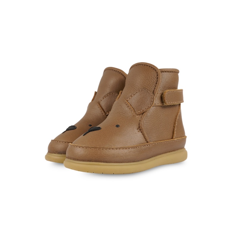 Dubu Classic Shoes | Bear | Cognac Classic Leather