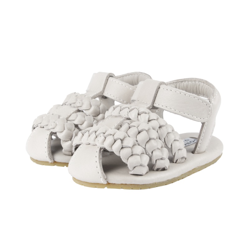 Pam Sandals | Off White Leather
