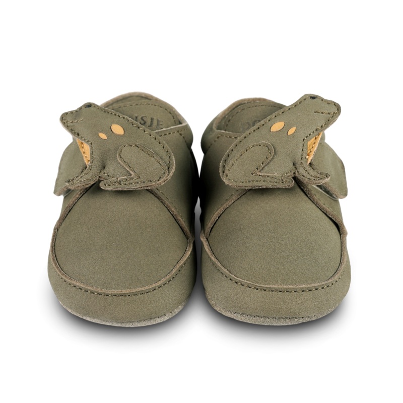 Niek Sneakers | Frog | Stone Nubuck