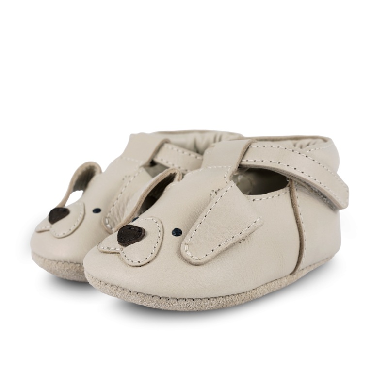 Spark Special Shoes | Golden Retriever | Ivory Classic Leather