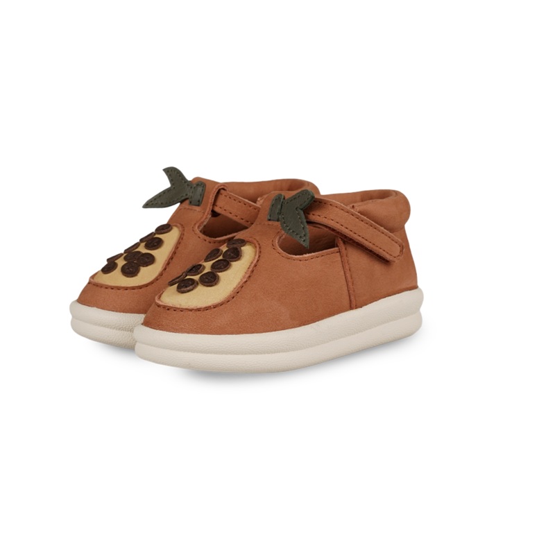 Joeka Shoes | Papaya | Walnut Nubuck