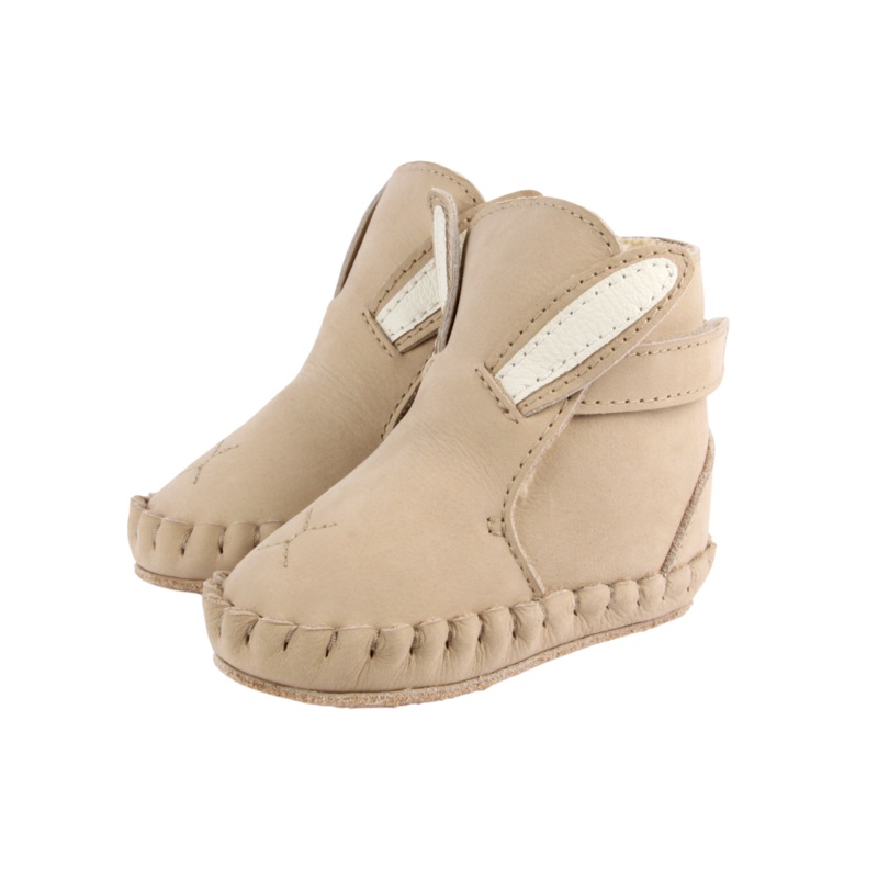 Kapi Classic Booties | Bunny | Taupe Nubuck