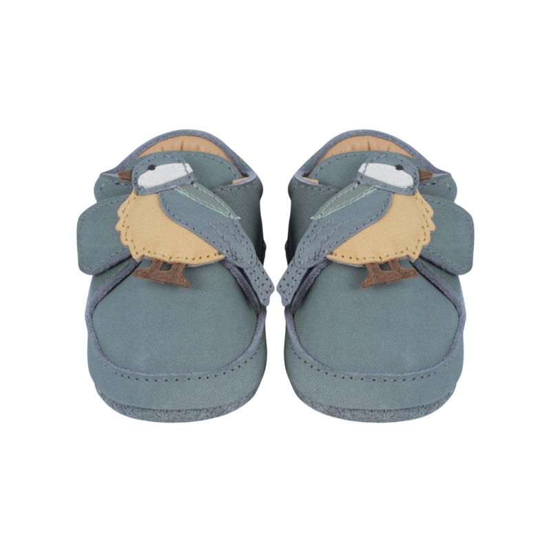 Niek Sneakers | Chickadee | Petrol Nubuck