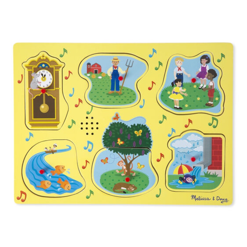 Sing-Along Nursery Rhymes Sound Puzzle – Yellow