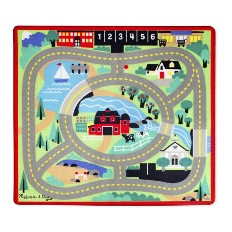Round the Town Road Rug & Car Set