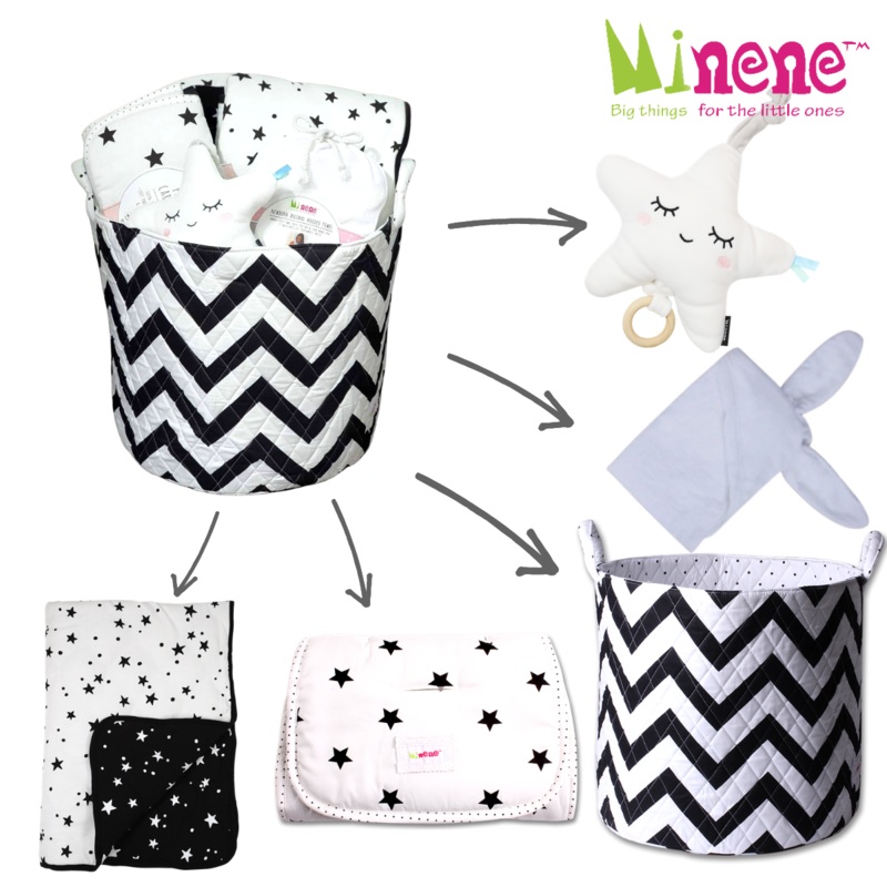 Special Large Gift Basket – Black & White