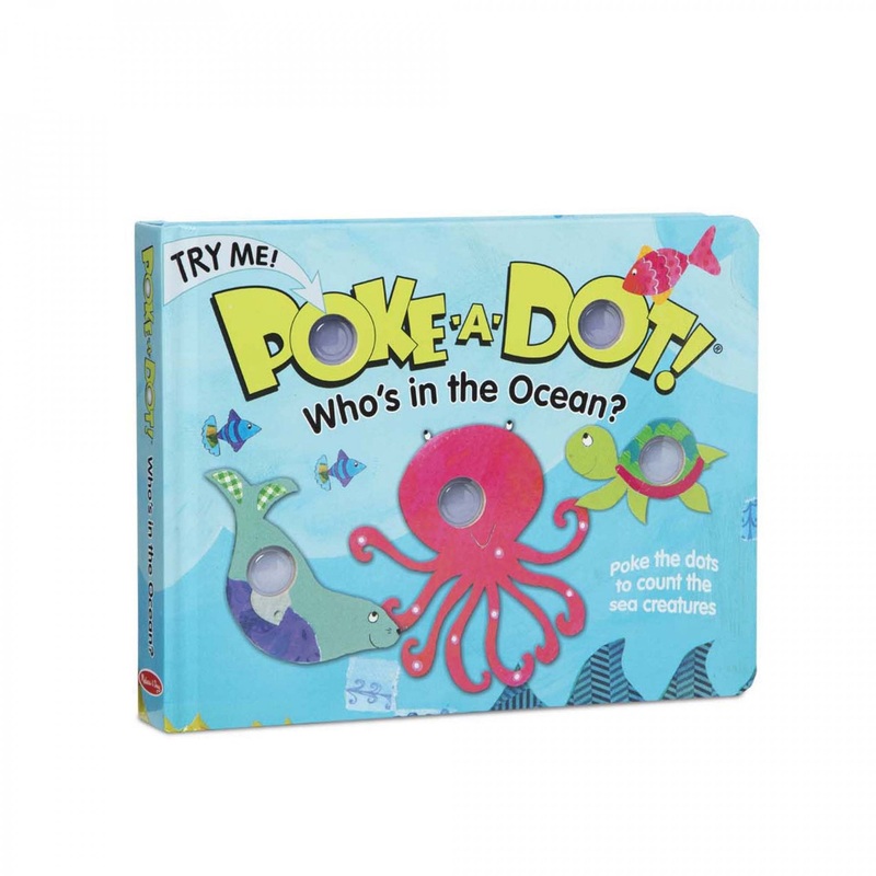 Melissa & Doug Poke-A-Dot: Who’s in the Ocean