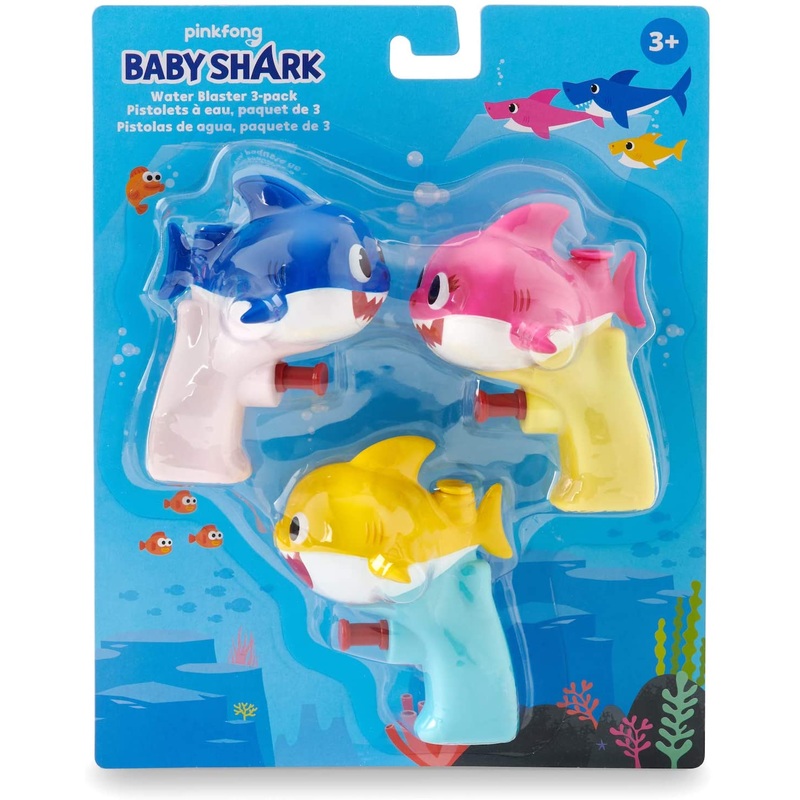 Baby Shark Water Blaster 3-Pack