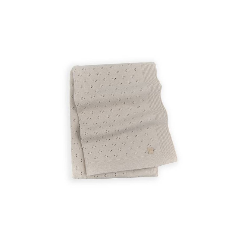 summer knitted blanket – SAND 10
